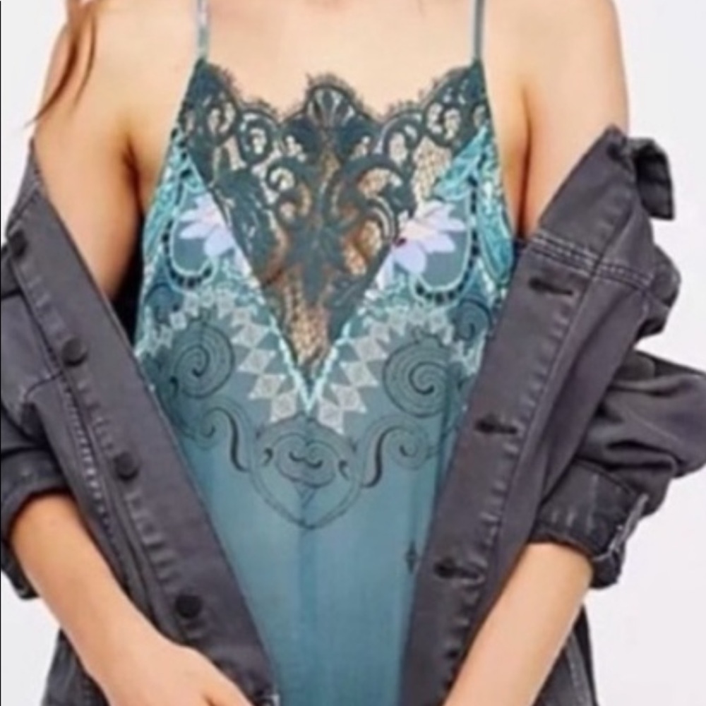 Free People Who’s Sorry Now Printed Slip